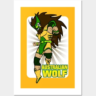 Australian Wolf Z - QWA Posters and Art
